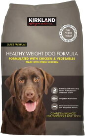 カークランドシグネチャー ヘルシーウェイト ドッグフード 送料無料 コストコ Kirkland Signature Healthy Weight Dog Food【取引先直送】