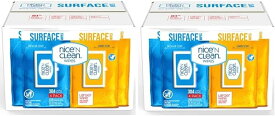 【2箱セット】NICE N CLEAN ×2箱　ウエットクリーナーシート フレッシュエアー＆レモン コストコ　カークランド　Nice n Clean Household Surface Wipes