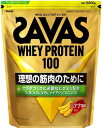 SAVAS ホエイプロテイン100 バナナ味 2200g