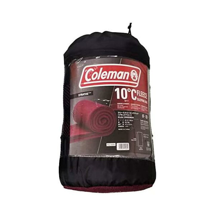 楽天市場】コールマン Coleman フリース スリーピングバッグ 封筒型 色