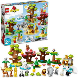 レゴ(LEGO) 10975 デュプロのまち 世界のどうぶつ おもちゃ ブロック プレゼント幼児 赤ちゃん 動物 どうぶつ 男の子 女の子 2歳以上 送料無料