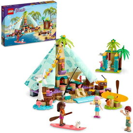 レゴ(LEGO) 41700 フレンズ ビーチでグランピング おもちゃ ごっこ遊び お人形 ドール 女の子 6歳以上 送料無料