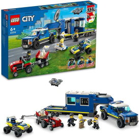 レゴ(LEGO) 60315 シティ ポリストラック指令本部＜脱走編＞ おもちゃ 警察 けいさつ 乗り物 のりもの 男の子 女の子 6歳以上 送料無料