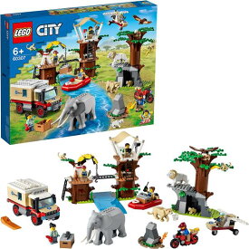 レゴ(LEGO) 60307 シティ どうぶつレスキュー基地 おもちゃ 動物 どうぶつ 男の子 女の子 6歳以上 送料無料