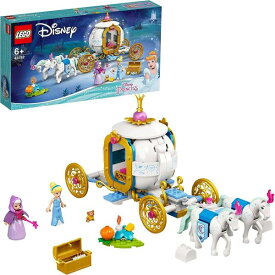 レゴ(LEGO) 43192 ディズニープリンセス シンデレラの馬車 おもちゃ お人形 ドール 動物 どうぶつ 女の子 6歳以上 送料無料