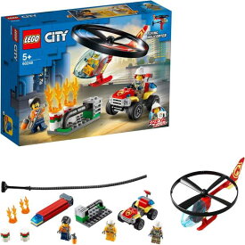 レゴ(LEGO) 60248 シティ 消防ヘリコプター フライングヘリコプター ブロック おもちゃ 男の子 送料無料