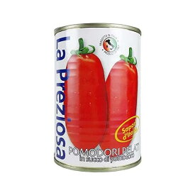 La Preziosa(ラ・プレッツィオーザ) ＜6缶セット＞ ラ・プレッツィオーザ ホールトマト缶 400g×6缶　送料無料！