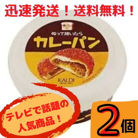 【2個セット】KALDI 塗って焼いたらカレーパン 2個セット スプレッド　カルディ送料無料！