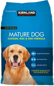 コストコ　KIRKLAND カークランド　シグネチャー 高齢犬　7歳以上 18kg　チキン　ライス　エッグ　送料無料　コストコ　大容量