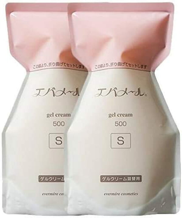 楽天市場】【2袋セット】エバメールゲルクリーム詰替500g×2袋 : 24EXP