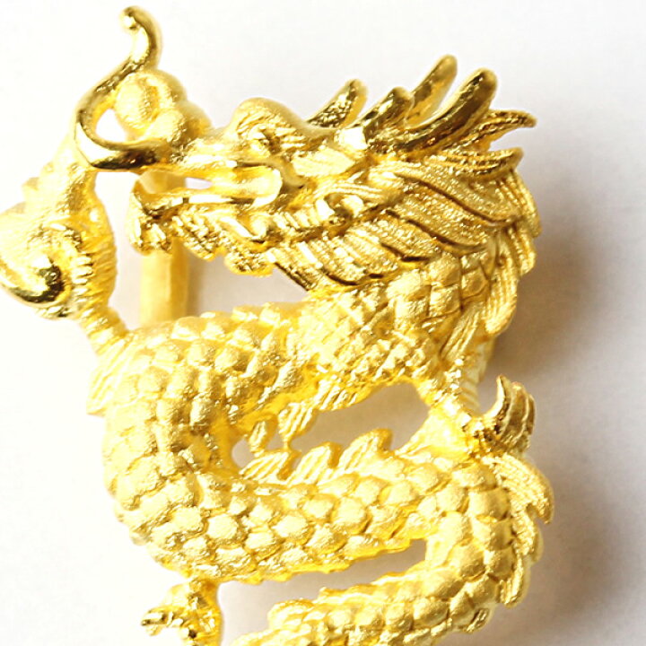 楽天市場】24K 純金 天を駆ける龍 天竜 ペンダント レディース 女性 