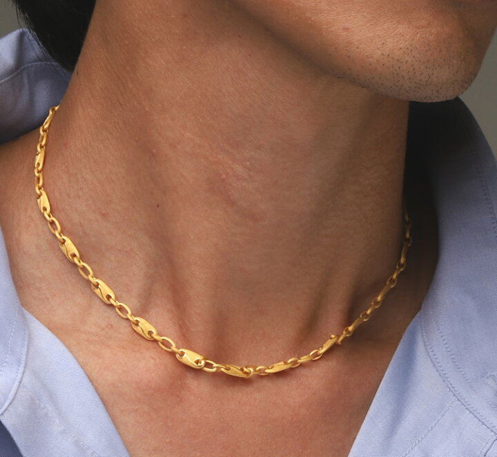 楽天市場 純金 デザインネックレス メンズ 男性 イエローゴールド プレゼント 誕生日 記念日 贈物 24金 ジュエリー アクセサリー ブランド プリマゴールド Primagold K24 送料無料 純金primagoldオフィシャル店