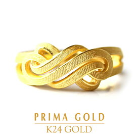 24K 純金 永遠 モチーフ リング 指輪 24金 K24 ゴールド エレガント レディース プレゼント 贈り物 女性 PRIMAGOLD プリマゴールド ジュエリー アクセサリー ブランド 送料無料