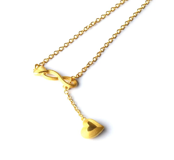 楽天市場】24K 純金 ハート ネックレスペンダント レディース 女性 