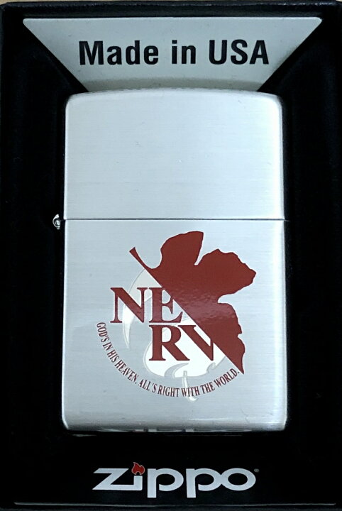 楽天市場】新世紀 エヴァンゲリオン 新劇場版 新NERV レアZippo Type  