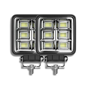 �󂠂� ���P���� Sadler LED ���[�N���C�g 144w ��Ɠ� �g���b�N �g���N�^�[ 12V 24V �ԕ��� ������ �t�H�O�����v �X�|�b�g���C�g �o�b�N�����v 2�Z�b�g