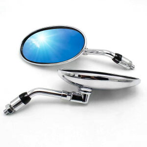 Archnote �o�C�N �~���[ 10mm ���E �Z�b�g �V���[�g �I�[�o�� ���蔲�� �傫�� �ėp �ȉ~ �` �p�i �u���b�N ��