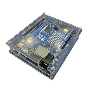 Arduino UNO R4 WiFi �Ή� �A�N�����P�[�X �ی�J�o�[ �X�^���h�t�� ���� �˂��t�� �g�ݗ��ĊȒP