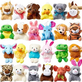 SALUDABLE ぬいぐるみ キーホルダー 動物 ミニ おもちゃ 可愛い 景品 詰め合わせ セット