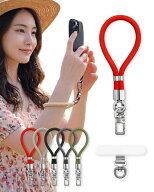 [EMARINO] 【もう落とさない。サイズ調整機能で手首にフィット】 スマホ ストラップ 手首 ハンドストラッ…