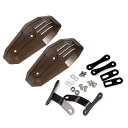 COZENTA ナックルガード バイク用 ハンドガード ナックルバイザー 防風 飛び石対策 左右セット