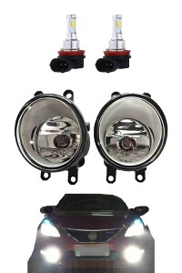 3 Spring �g���^ �t�H�O�����v ���j�b�g LED�o���u�Z�b�g �{�̍��E�Z�b�g 80W HID �ėp �����݊� �ЊO�i H8 H11 H16 TOYOTA�p 81210-0D040 81210-0D041