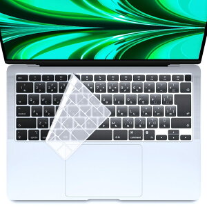 �yMacbook Air 13 M1 �Ή� �L�[�{�[�h�J�o�[ ���{���[�J�[�i�z �}�b�N�u�b�N �G�A�[ 13�C���` 2020 M1 �`�b�v���ڃ��f�� A2337 / A2179 JIS�z�� �ϐ� �ϐo