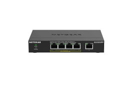 【正規品】 ネットギア NETGEAR スイッチングハブ 5ポート 1G PoE+ (83W) 金属筐体 静音ファンレス メーカー3年保証 アンマネージスイッチ GS305PP-100JPS