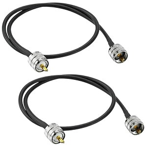 nanomaru M�^ �����P�[�u�� �����P�[�u�� ���p MP-MP PL259 �A���e�i ���� UHF ���� RG58 50�� �I�X