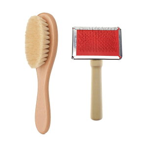 Alpha Depot �ʂ������ �u���V 2�{�Z�b�g �V�R�E�[��100% �ыʎ�� �z�R����� �ѕ��݃P�A �����ʂ� �ʂ��� �m���u���V