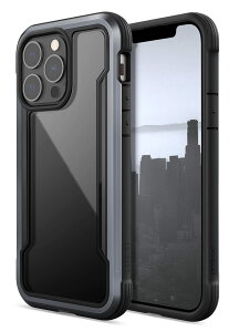 �y X-Doria �z iPhone 13 Pro (6.1�C���`) (2021) �Ή� �P�[�X DEFENSE SHIELD �V���[�Y �ČRMIL�K�i�擾 MIL-STD-810G �ϏՌ� �X���� �n�C�u���b�h �A���~�j�E�� × TPU × �|���J�[�{