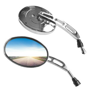 Archnote �o�C�N �~���[ 10mm ���E �Z�b�g �o�C�N�p �T�C�h �ėp �I�[�o�� �A�����J�� �N���V�b�N �l�C�L�b�h ����