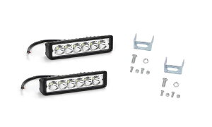 New self �y2�Z�b�g�zLED��Ɠ� 18W 12V/24V�Ή� �h�� ���P�x 6500K �L�p�Ǝ� �ԗp ���[�N���C�g �t�H�O�����v ������ �g���b�N �I�t���[�h SUV �d�@ �_�Ƌ@�B ��ԍ�ƑΉ�