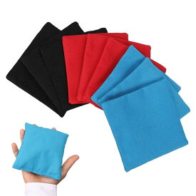 SALUDABLE ビーンバッグ 詰め替え可能 袋 セット コーンホール お手玉 玉入れ アウトドア