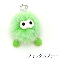 フォックス バッグチャーム キーホルダー モンスター型 カラフル ぬいぐるみ かわいい リアルファー ふわふわ フワフワ ふかふか フワフワ ギフト プレゼント 秋冬 No.308627