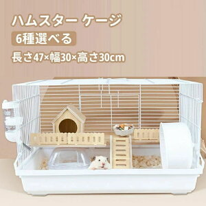 給水器 食器 回し車 内装 お手入れ便利 通気性 ハウス ハムスター 飼育ケージ 小動物 ケージ クリーン ケージ