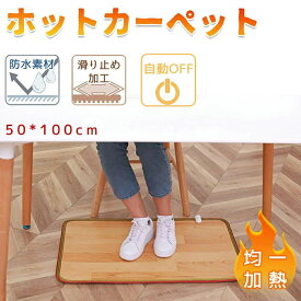 床暖房 テーブルマット 台所 電気マット カーペット 拭ける 電気カーペット 電気 カーペット タイマー付 撥水