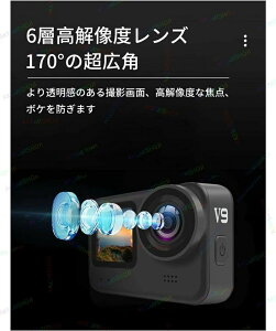 防水 ビデオカメラ タッチパネル式 デジタルカメラ ウェアラブルカメラ 水中カメラ 本機防水 スポーツカメラ