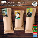 【 オンライン限定・送料無料 】27 ロースターズチョイス "ゲイシャシングルセット" 飲み比べ お得 おまかせ お試し 珈琲豆 コーヒー豆 ホンジュラス ケニア エチオピア