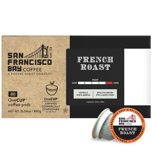 �u������80����vSAN FRANCISCO BAY�� �t�����`���[�X�g�A�L���[���O�R�[�q�[French Roast�@K Cup80 ��