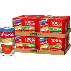 u48{ZbgvCampbell's Tomato Juice ЃXyVg}gW[X155ml×48{