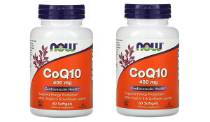 u2{ZbgvNow FoodsЃRGUCQ10Tvg1400 mgz60×2{/Now Foods, CoQ10, 400 mg, 60 Softgels