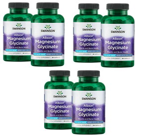 u6{ZbgvSWANSONЃOV_}OlVETvg90×6{Magnesium Glycinate,90cap×6bottle