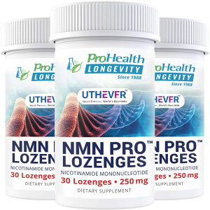 「お得な3本セット」ProHealth社 NMN 250mg配合30粒入×3本