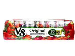 V8 100؃W[XA11.5IXi28ʁj V8 100% Vegetable Juice, 11.5 Ounce (28 Cans)326ml28ʃZbg