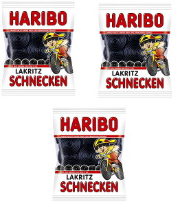 u3܃Zbgvn{[NbcVlbP Haribo Lakritz Schnecken ނO~ 170g×3 n{[LfB n{[CRXJ^c 6,1IX 175 Gr n{O~