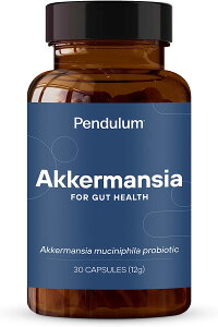 Pendulum  AbJ[}VA 11z Tvg30 Pendulum Akkermansia for Gut Health | The ONLY Brand with Live Akkermansia Muciniphila | A Probiotic Supplement for Women and Men | Supports GLP-1, Improves Digesti