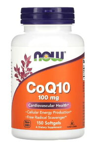 NOW@CoQ10(100mg)CXu&E@150 Tvg