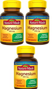 �u������3�{�Z�b�g�vNature Made�Ё@�}�O�l�V�E���@250mg�@100��×3�{ �T�v�������g