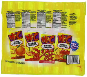 Hi-C �t���[�c�W���[�X �o���G�e�B�p�b�N�A270 �I���X Hi-C Fruit Juice Variety Pack, 270 Ounce